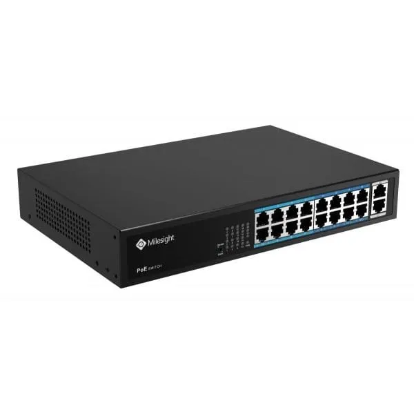 Switch PoE MILESIGHT MS-S0216-GL 16 Porturi