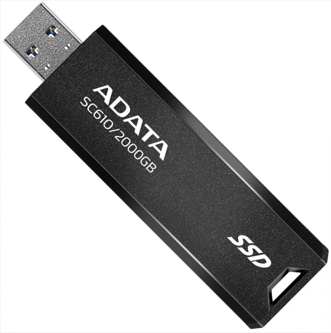 SSD Extern ADATA 2000GB USB 3.2 SC610 - imagine 4