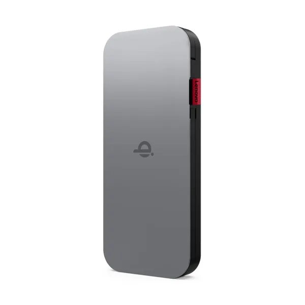 Power Bank LENOVO Go USB-C 10000mAh Qi Wireless Gri - imagine 3