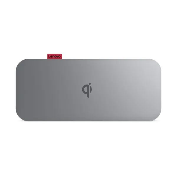 Power Bank LENOVO Go USB-C 10000mAh Qi Wireless Gri - imagine 4