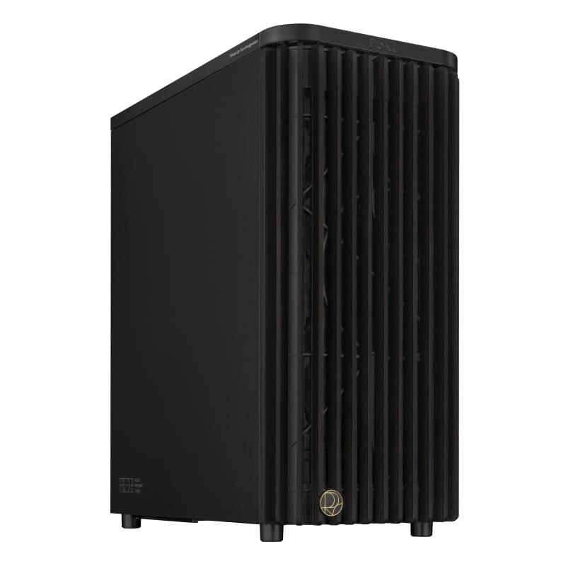 Carcasa PC ASUS ProArt PA401 Wood Metal PWM Mid Tower Negru