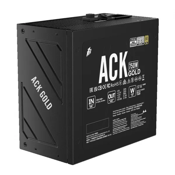 Sursă PC 1ST PLAYER 750W 80 Plus Gold Full-Modular ATX 3.1 HA-750BA2
