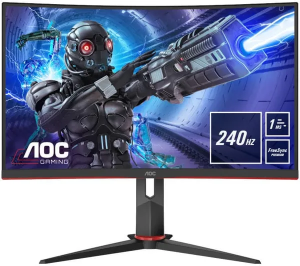 Monitor Gaming AOC C32G2ZE/BK 31.5 inch VA Full HD 240Hz