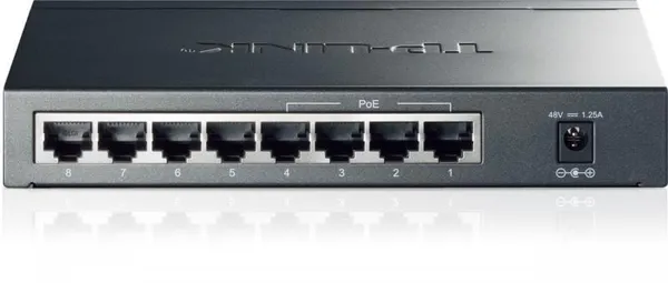 Switch TP-LINK TL-SG1008P 8 Port 10/100/1000 Mbps - imagine 2