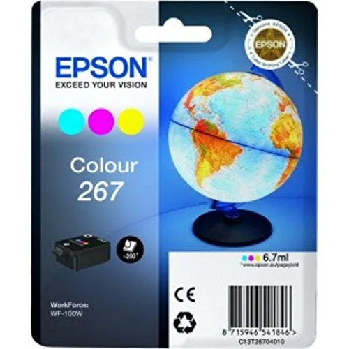 Cartuș Cerneală EPSON 267 Color Singlepack Original - imagine 2