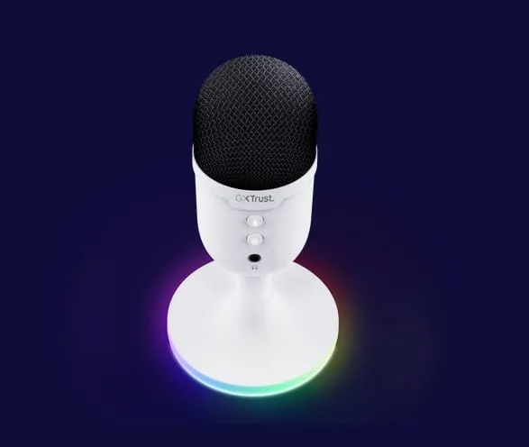Microfon TRUST GXT 234W Yunix Alb Cardioid USB