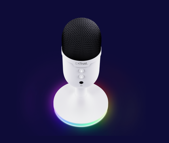 Microfon TRUST GXT 234W Yunix Alb Cardioid USB