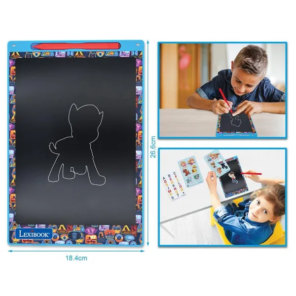Tabletă de desenat LEXIBOOK PAW Patrol E-Ink CRT10PA - imagine 5