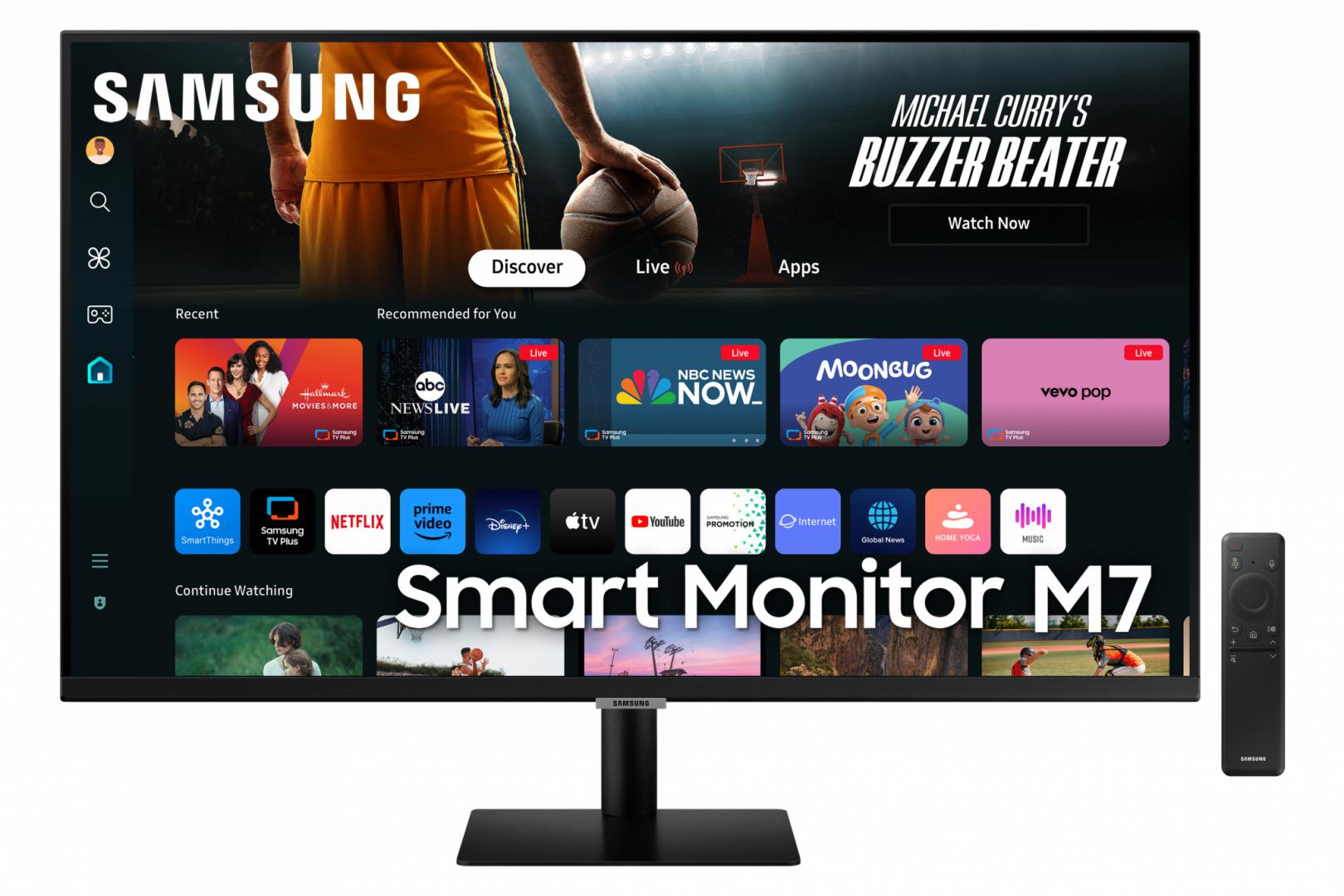 Monitor SAMSUNG Smart M7 LS32DM702UUXDU 32" 4K UHD - imagine 2