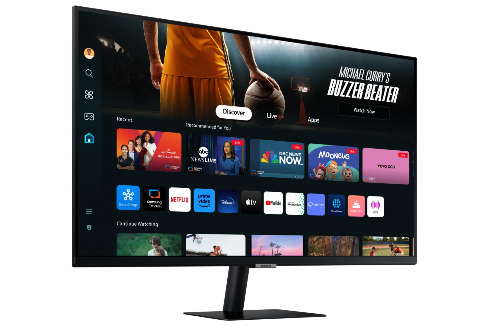 Monitor SAMSUNG Smart M7 LS32DM702UUXDU 32" 4K UHD - imagine 4