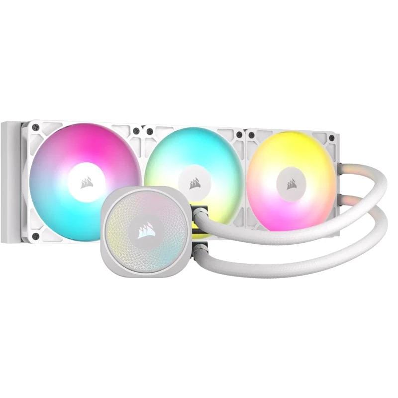 Cooler Procesor CORSAIR Nautilus 360 RS ARGB Lichid 3 Ventilatoare Alb