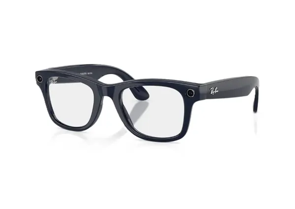 Ochelari Smart RAYBAN Meta Wayfarer High Bridge Fit Shiny Cosmic Blue Transitions Gen 2