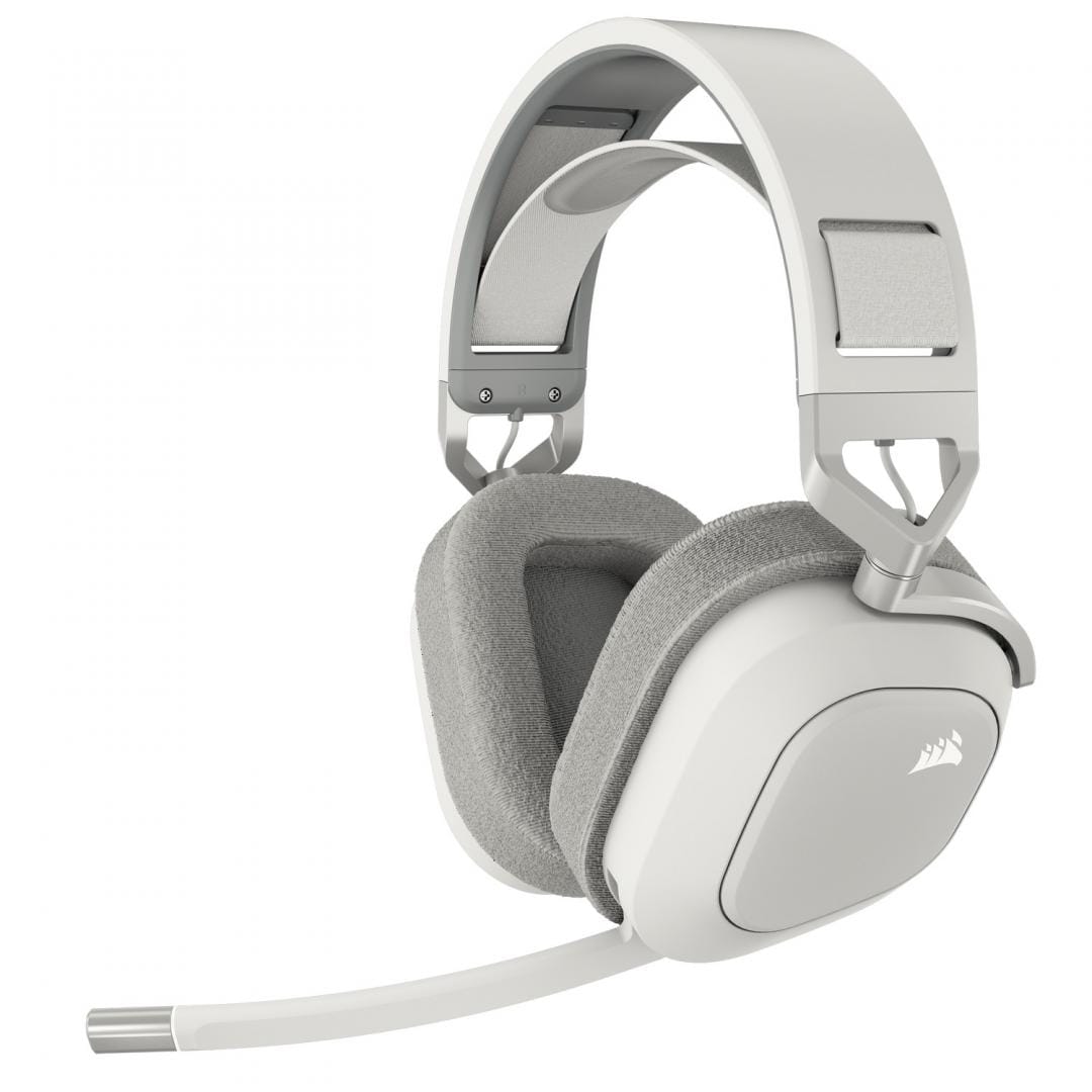 Căști Gaming CORSAIR HS80 MAX Wireless Alb 50mm