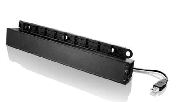Soundbar LENOVO USB ThinkVision 2x1.25W Negru