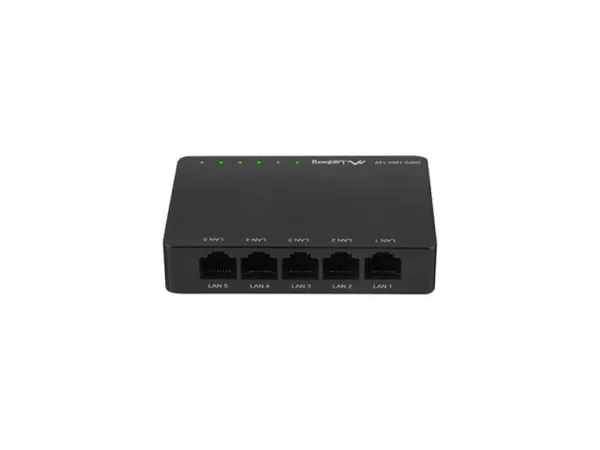 Switch LANBERG DSP2-1005-12V 5 Porturi Gigabit Desktop