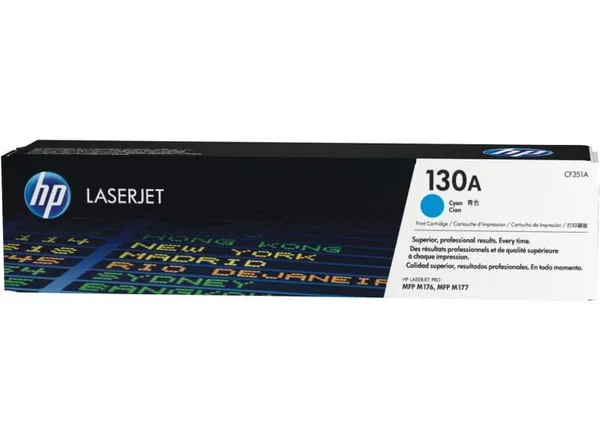 Toner HP CF351A Cyan Original 1000 pagini - imagine 2