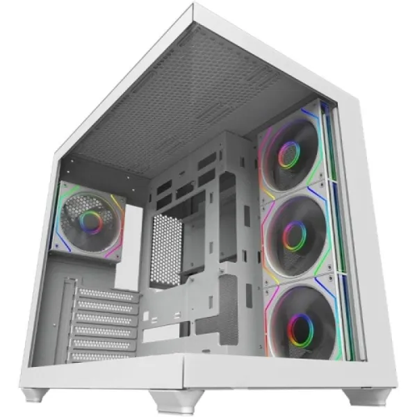 Carcasa AQIRYS Orcus RGB Mid Tower Alb