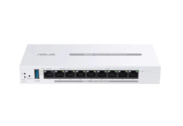Router ASUS EBG19P 8 Porturi PoE Gigabit - imagine 3