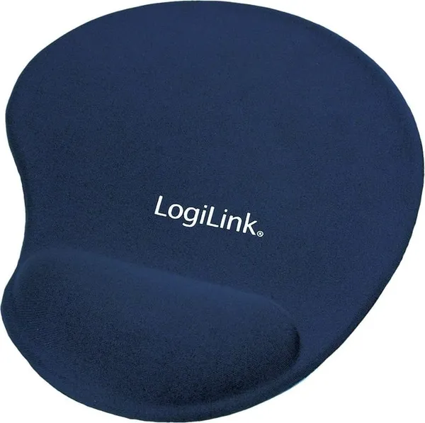 Mousepad LOGILINK ID0027B Cauciuc Gel Albastru