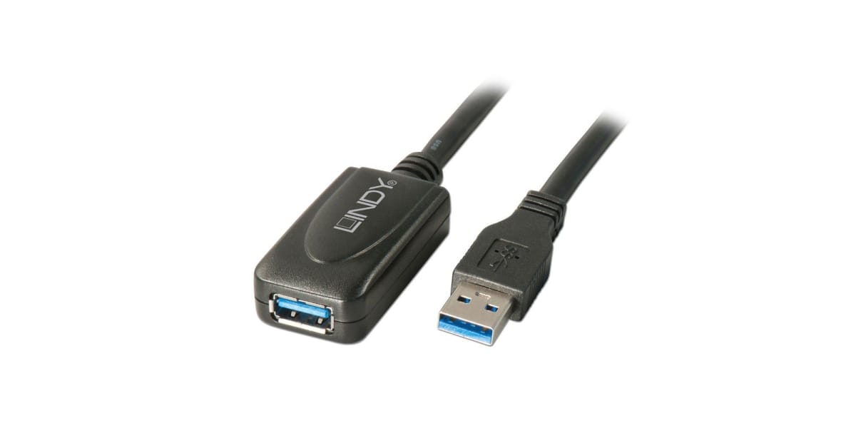 Cablu Extender USB LINDY Active 5m Negru LY-43155