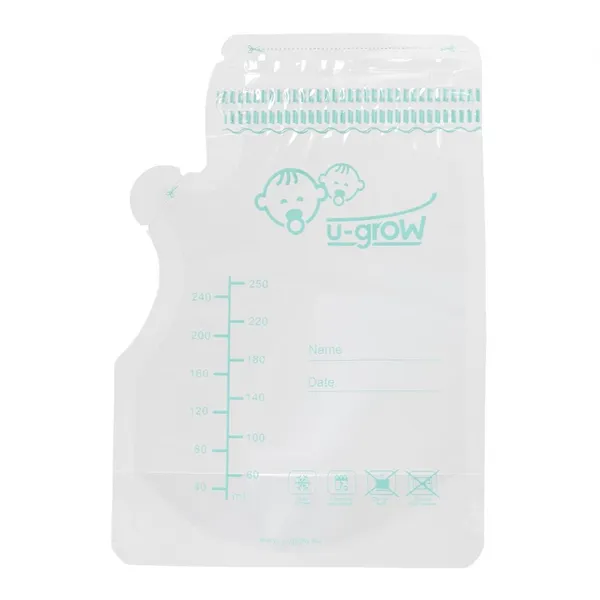 Pungi stocare lapte matern U-GROW UMB-001 30 bucăți - imagine 3