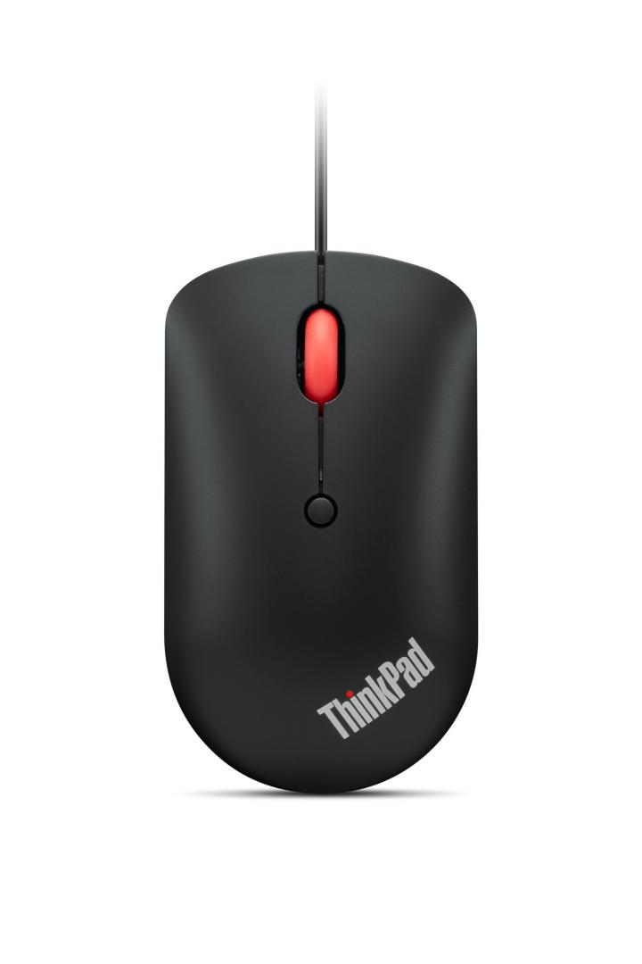 Mouse LENOVO ThinkPad USB-C Compact 1600 DPI Negru - imagine 7