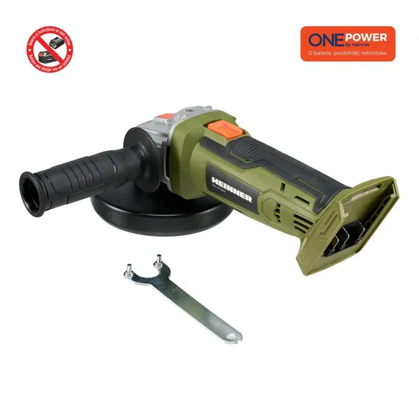 Polizor Unghiular HEINNER ONE POWER 18V 9500RPM