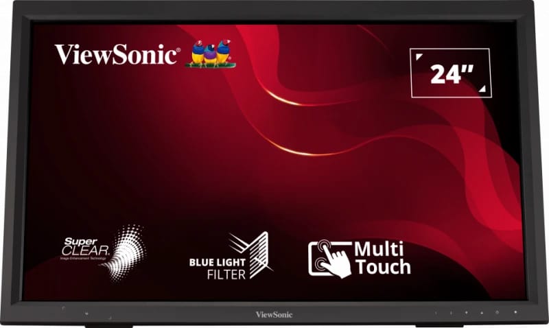 Monitor VIEWSONIC TD2423 24 inch Full HD Touch Negru