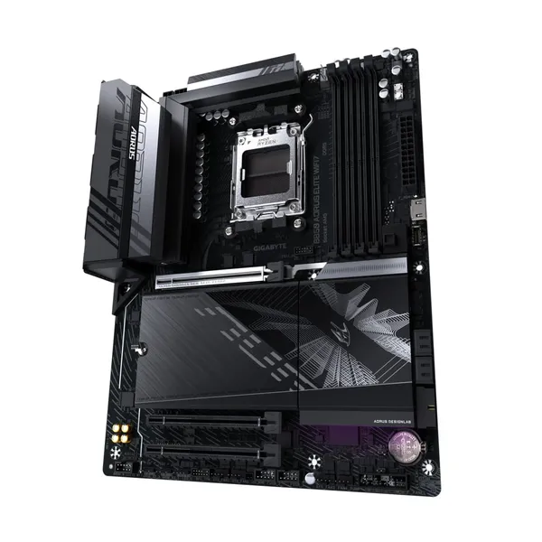 Placă de bază GIGABYTE B850 AORUS ELITE WIFI7 AM5 ATX Negru - imagine 3