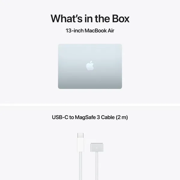 Laptop APPLE MacBook Air 13.6 Retina M5 16GB 512GB Sky Blue - imagine 3