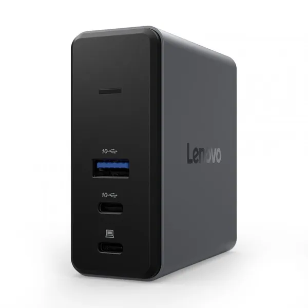 Docking Station LENOVO X9 Charging GaN Dock USB Type-C 60W Gri - imagine 6