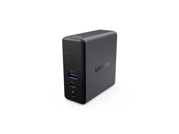 Docking Station LENOVO X9 Charging GaN Dock USB Type-C 60W Gri - imagine 4