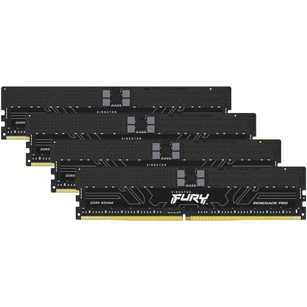 Memorie RAM KINGSTON FURY Renegade Pro DDR5 128GB 6400MHz CL32 RDIMM Negru