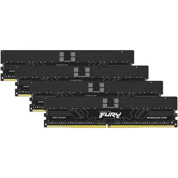 Memorie RAM KINGSTON FURY Renegade Pro DDR5 128GB 6400MHz CL32 RDIMM Negru