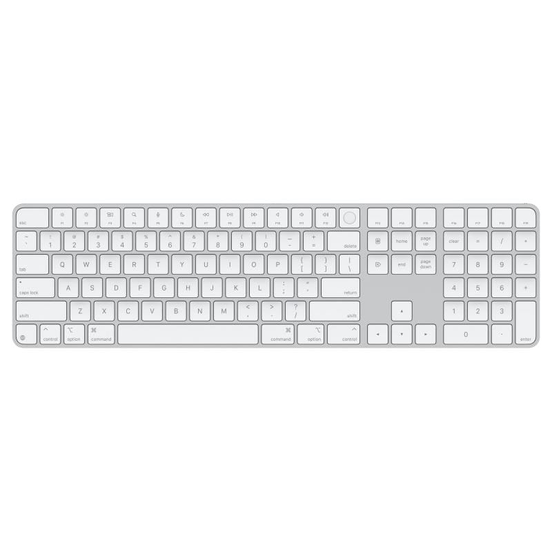 Tastatură APPLE Magic Keyboard 2024 Touch ID Numerică Alb US English