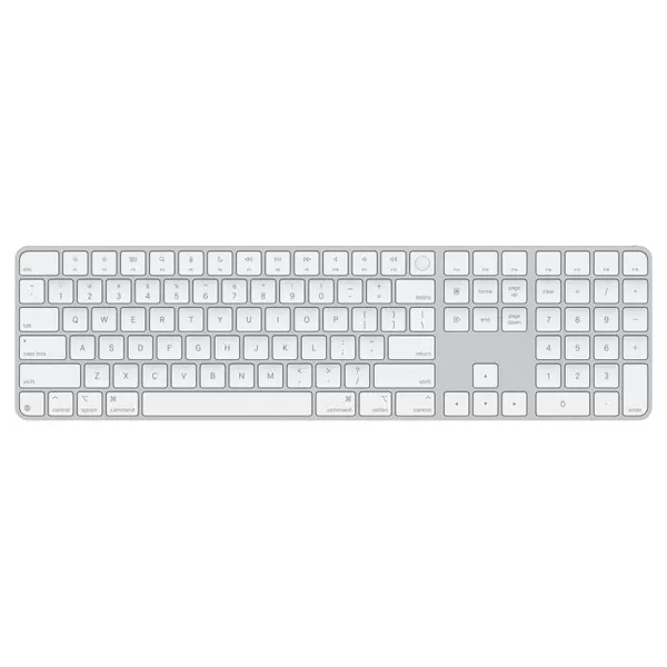 Tastatură APPLE Magic Keyboard 2024 Touch ID Numerică Alb US English