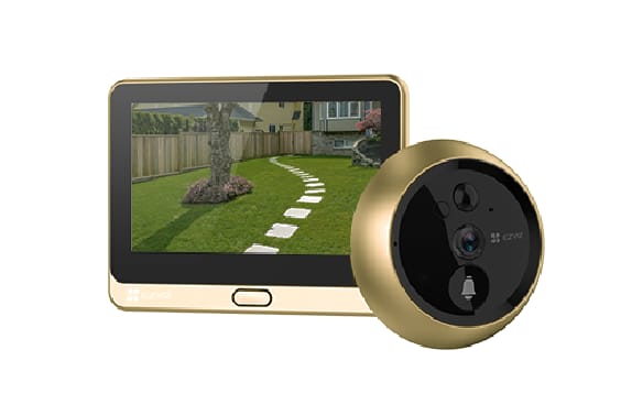 Vizor Wireless EZVIZ DP2C CS-DP2C-A0-6E2WPFBS Auriu 1080p Ecran 4,3 inch