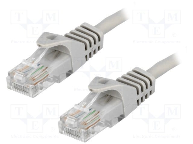 Cablu Patch LOGILINK UTP Cat5e 2m Gri CP1052U