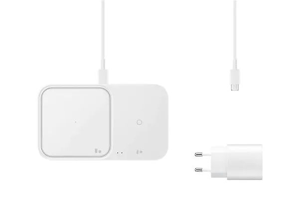 Încărcător Wireless SAMSUNG Duo 15W Alb EP-P5400BWEGEU