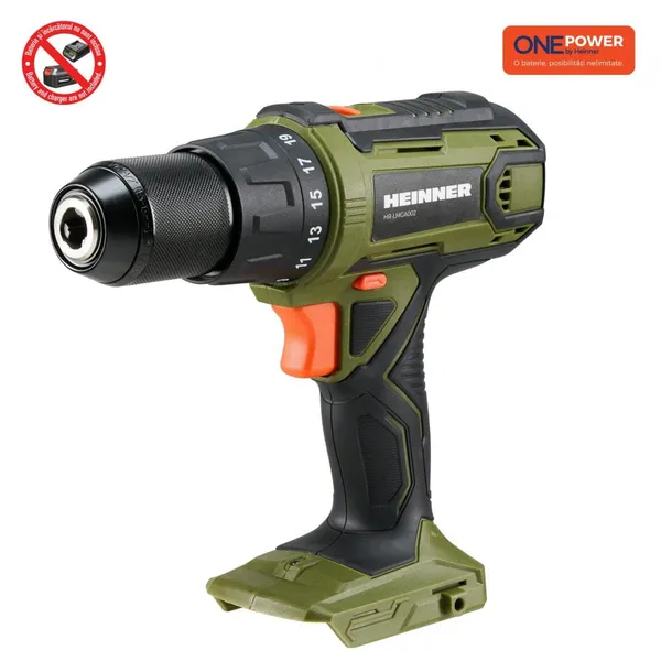 Mașină de Găurit și Înșurubat cu Impact HEINNER ONE POWER 18V 50Nm - imagine 2