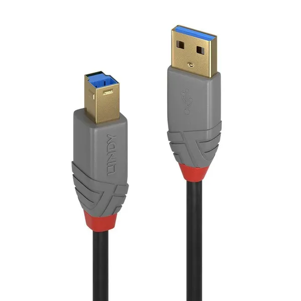 Cablu USB LINDY Anthra Line 3.0 Type A-B 5m