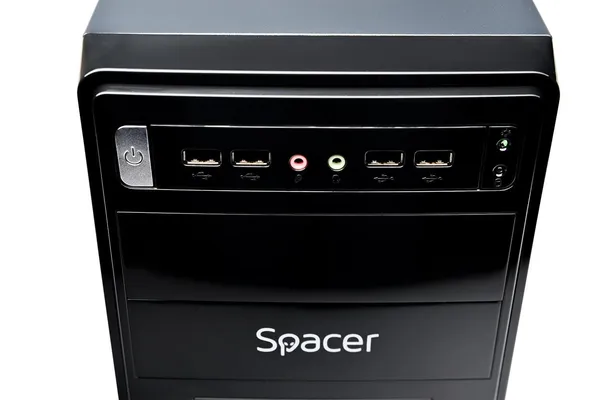 Carcasă PC SPACER New Mercury ATX MidTower 500W Negru - imagine 7