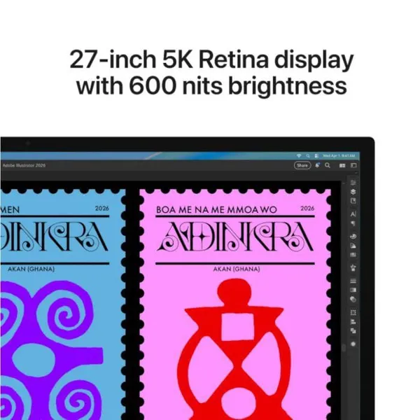 Monitor APPLE Studio Display 27 inch Retina 5K Nano-Texture Glass - imagine 5