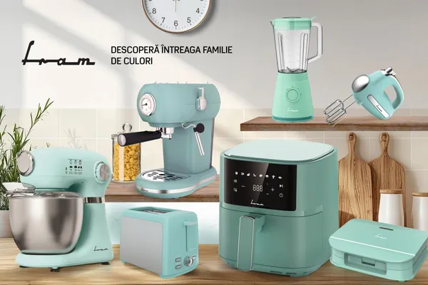 Prăjitor de pâine FRAM FTP-8007SSGR 800W Verde - imagine 4