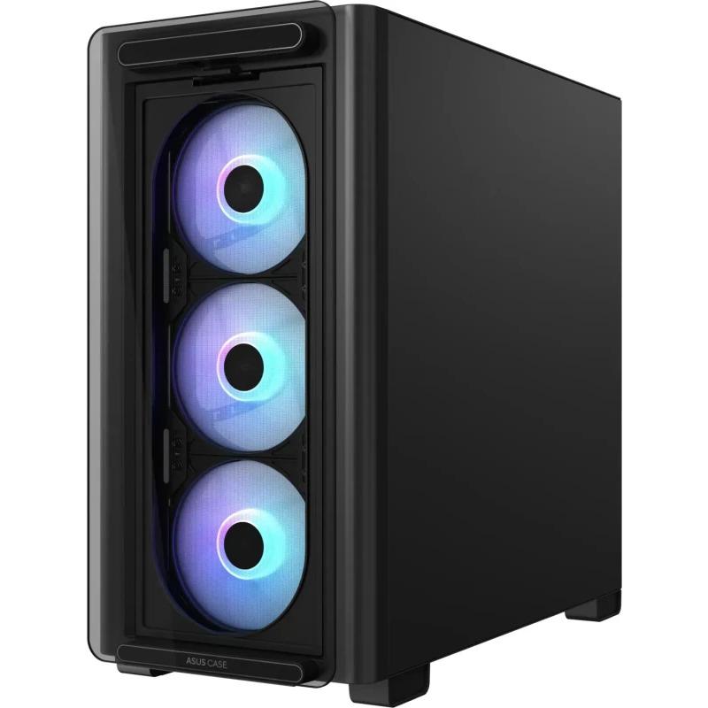Carcasă PC ASUS A23 PLUS Mid Tower ARGB Negru - imagine 2