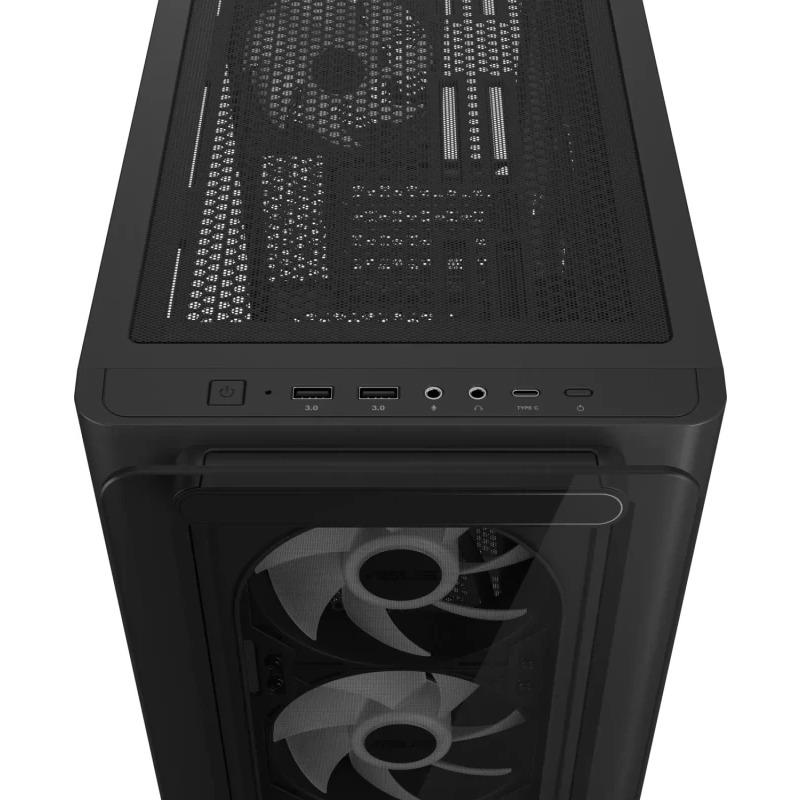 Carcasă PC ASUS A23 PLUS Mid Tower ARGB Negru - imagine 8