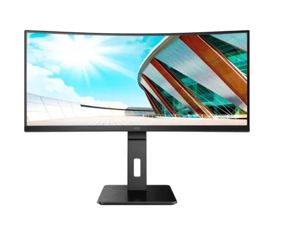 Monitor Gaming AOC CU34P2A 34 inch 3440x1440 Negru