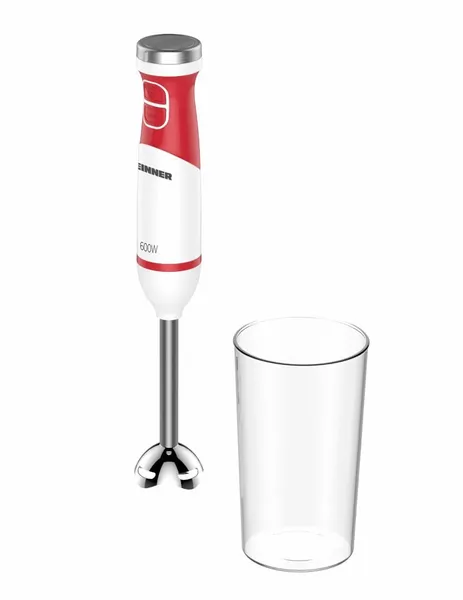 Blender de Mână HEINNER NEWFLEX-600 600W Alb-Roșu - imagine 1