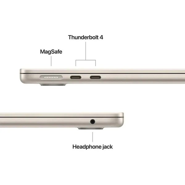 Laptop APPLE MacBook Air 13.6 M5 32GB 512GB Starlight - imagine 4