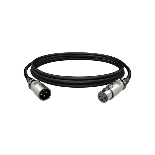 Cablu HYPERX XLR 3m 24 AWG Negru 6Z2B9AA - imagine 2